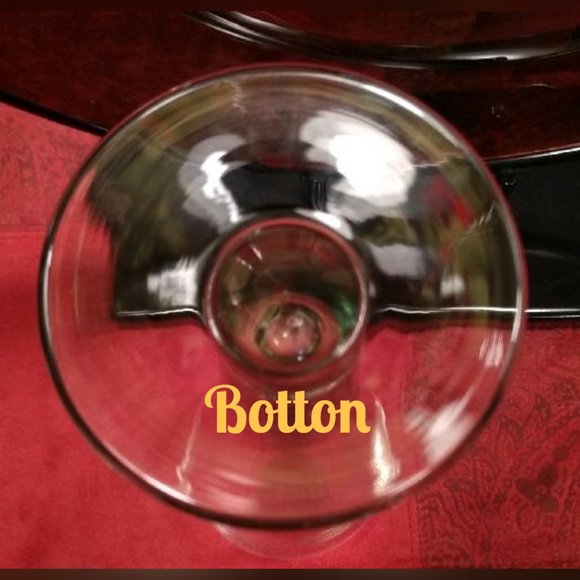 Vintage 1970's Mouth Blown Champagne/Pilsner Glasses-5 - Picture 3 of 4